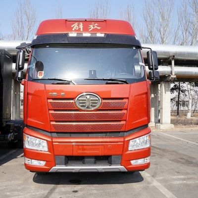 FAW Jiefang J6p 무거운 트럭 6X4 순수 전기 교환 트랙터 12 수동 기어