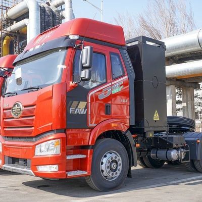 물류 운송 전기 트랙터 FAW Jiefang J6p 6X4 460HP 100000km의 마일리지