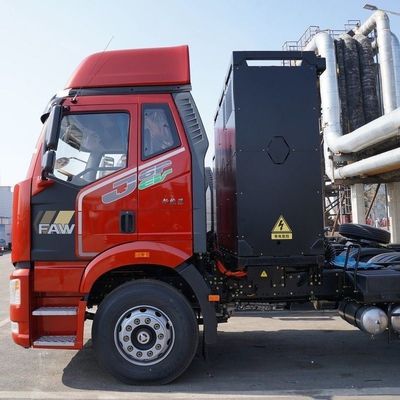 물류 운송 전기 트랙터 FAW Jiefang J6p 6X4 460HP 100000km의 마일리지