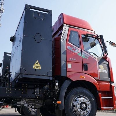 물류 운송 전기 트랙터 FAW Jiefang J6p 6X4 460HP 100000km의 마일리지