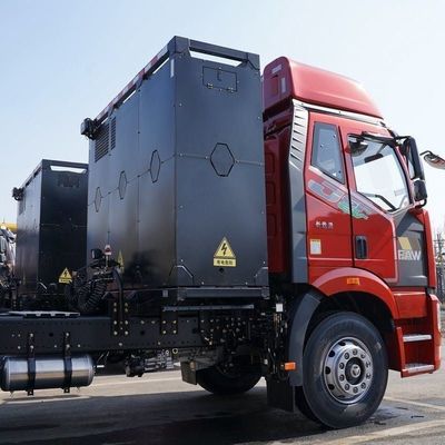 물류 운송 전기 트랙터 FAW Jiefang J6p 6X4 460HP 100000km의 마일리지