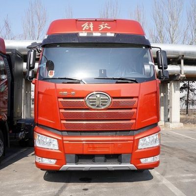 7.36m*2.55m*4m 사이즈 FAW Jiefang J6p 6X4 순수 전기 교환 트랙터 460HP 유로 3