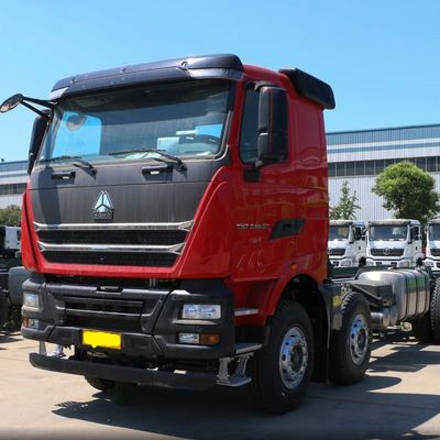 400HP 유로6 엔진 용량 HOWO 트럭 부품 통합 중량 럭 반 트레일러
