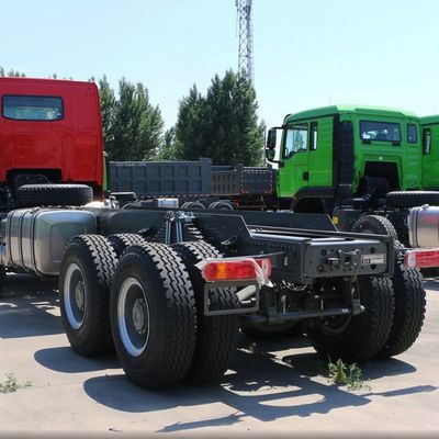 400HP 유로6 엔진 용량 HOWO 트럭 부품 통합 중량 럭 반 트레일러