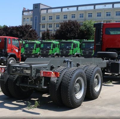 400HP 유로6 엔진 용량 HOWO 트럭 부품 통합 중량 럭 반 트레일러