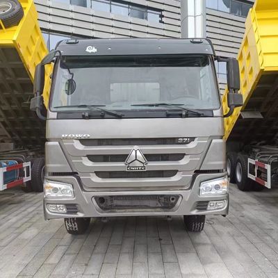 전면 리프팅 스타일 Hovo 6X4 LHD 트럭 수압 스티어링 및 40t 로딩 용량