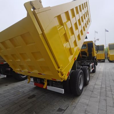 31-40t 중량 시노트럭 틸퍼, 수압 스티어링과 50t 부하 용량