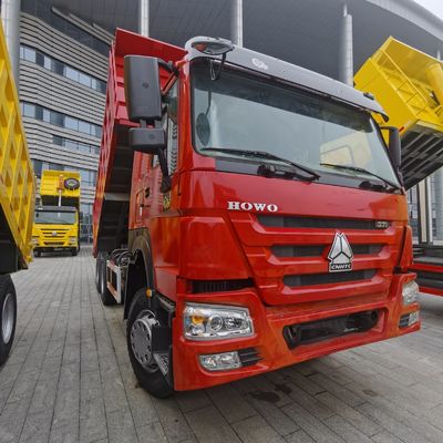 용량 40t 6x4 시노트럭 수압 스티어링을 가진 산업용 덤프 트럭