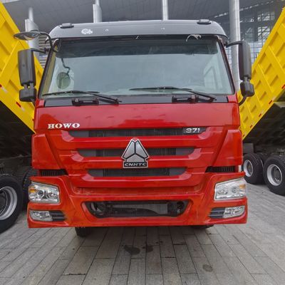 용량 40t 6x4 시노트럭 수압 스티어링을 가진 산업용 덤프 트럭