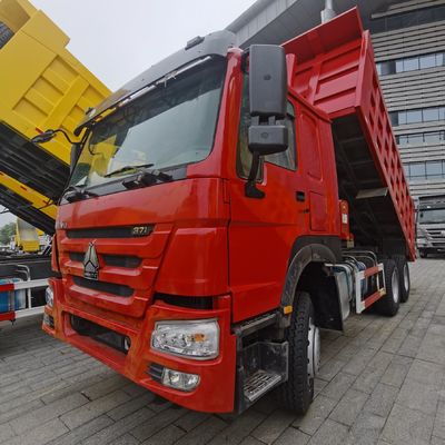 용량 40t 6x4 시노트럭 수압 스티어링을 가진 산업용 덤프 트럭