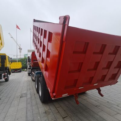 용량 40t 6x4 시노트럭 수압 스티어링을 가진 산업용 덤프 트럭