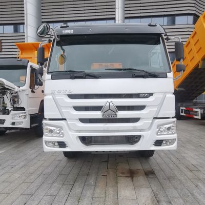 6.8x2.5x3.8m Shacman 덤퍼 차량 400L 연료 탱크와 공기 서스펜션 운전자 좌석