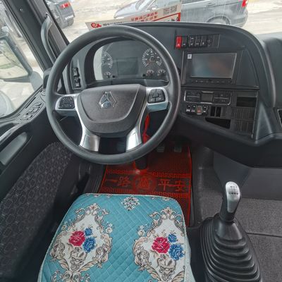 우수한 성능 540HP 엔진 셰크만 티퍼 트럭 공기 서스펜션 운전석