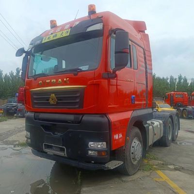 6×4 드라이브 휠 FAW 트랙터 트럭 탄소 스틸 화물 상자와 저렴한 금융