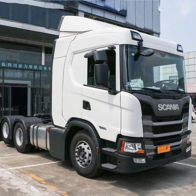 스카니아 G 시리즈 450 HP 중량 트럭 국가 VI 준수 및 6X2r 변속기
