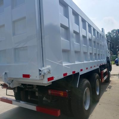 사용 된 HOWO 덤프 트럭 탄소 강철 화물 상자 재료 및 추정 배송 시간