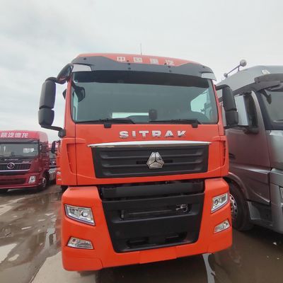 수동변속기 6X4 화물 운송용 시트랙 트랙터 트럭