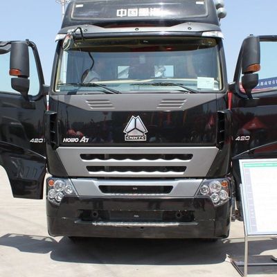 600L 연료 탱크 420HP 6X4 트랙터 ≤5 좌석 국가 중량 트럭 HOWO A7 시리즈