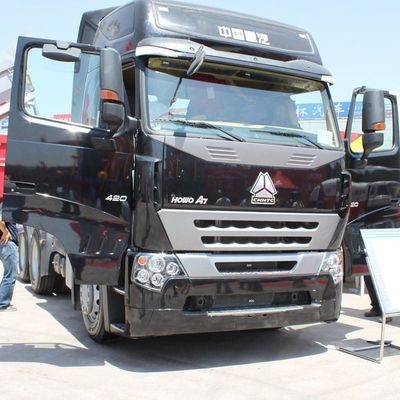 600L 연료 탱크 420HP 6X4 트랙터 ≤5 좌석 국가 중량 트럭 HOWO A7 시리즈