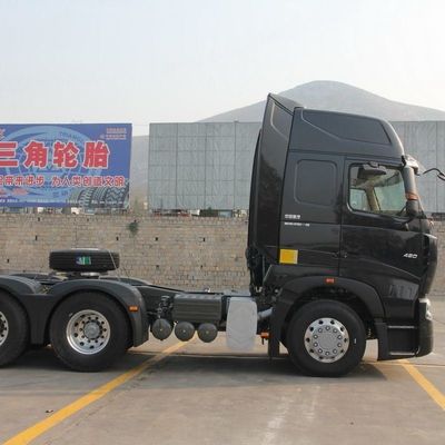 600L 연료 탱크 420HP 6X4 트랙터 ≤5 좌석 국가 중량 트럭 HOWO A7 시리즈