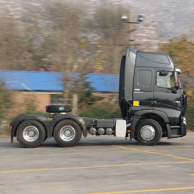 6×4 드라이브 휠 샤크만 420HP 공기 서스펜션 좌석 휠 트레일러 트럭