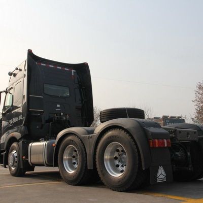 6×4 드라이브 휠 샤크만 420HP 공기 서스펜션 좌석 휠 트레일러 트럭