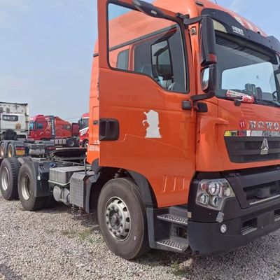 초기 지불 375HP HOWO 중량 롤링 및 반 트레일러 작업용 트랙터 트럭