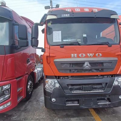초기 지불 375HP HOWO 중량 롤링 및 반 트레일러 작업용 트랙터 트럭