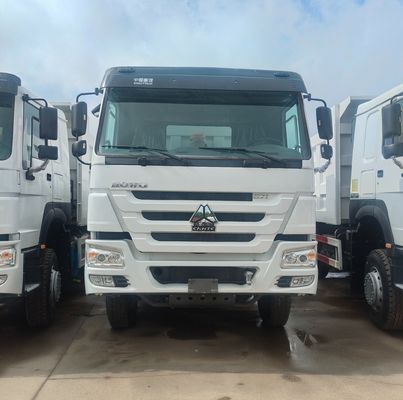 수동 변속기 30톤 10륜 371HP6 * 4 운송 차량용 무거운 덤프 트럭