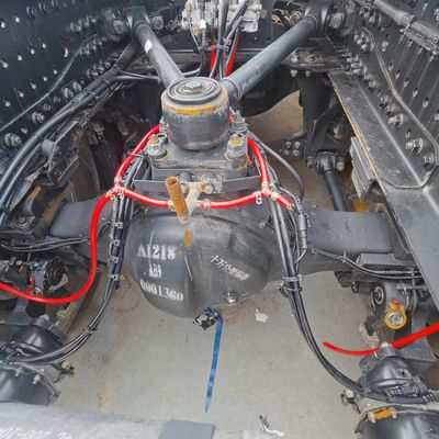 600L 연료 탱크와 오만 티퍼 유로 5 배출량 표준