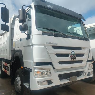 6×4 HOWO 디젤 371HP 중량 덤프 트럭 10 휠 수동 운송 차량 ≤5석