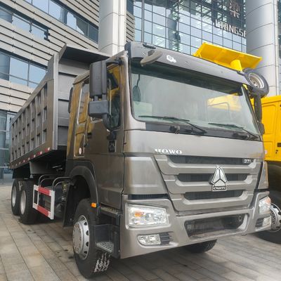 가솔린 중량 트럭 HOWO371HP 10개의 바퀴와 30톤의 로더 또는 Rhd 수동 덤프 트럭 운송 차량