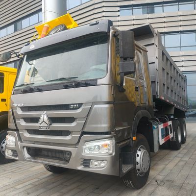 가솔린 중량 트럭 HOWO371HP 10개의 바퀴와 30톤의 로더 또는 Rhd 수동 덤프 트럭 운송 차량