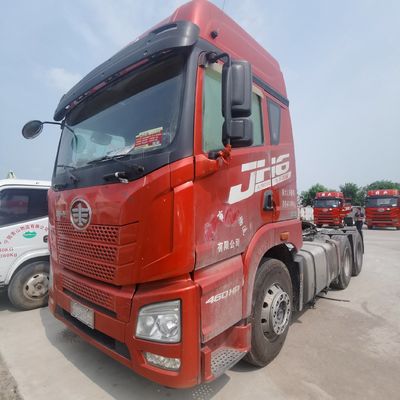 디젤 Jiefang Jh6p 460HP 유로 5 수동 트랙터