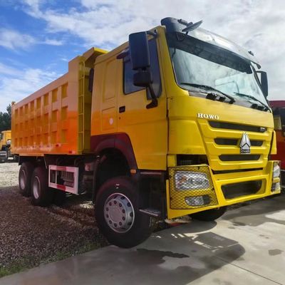 시노트럭 차시 HOWO 371HP 중고용 운송 트럭 덤프 트럭 디젤 엔진