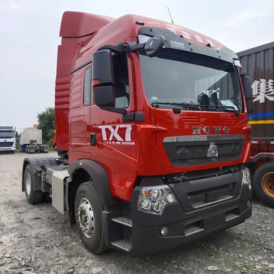 400L 연료 탱크 탄소 스틸 ZZ4257N3247E1H 반 트레일러 당기용 디젤 중량 트럭