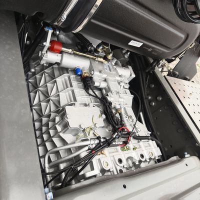 400L 연료 탱크 탄소 스틸 ZZ4257N3247E1H 반 트레일러 당기용 디젤 중량 트럭