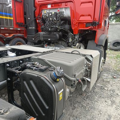 400L 연료 탱크 탄소 스틸 ZZ4257N3247E1H 반 트레일러 당기용 디젤 중량 트럭