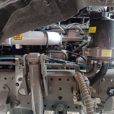 400L 연료 탱크 탄소 스틸 ZZ4257N3247E1H 반 트레일러 당기용 디젤 중량 트럭
