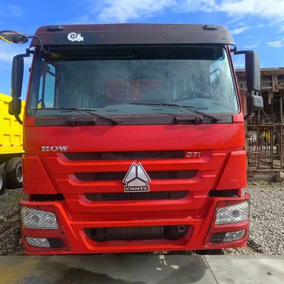 351-450hp 산업용 덤프 트럭 보조 스티어링 및 시노트럭 차시 6 개월