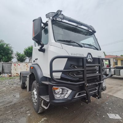 6×4 드라이브 휠 시노트럭 중용 트랙터 공기 서스펜션 좌석과 600L 연료 탱크