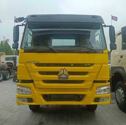 US 371 투버리스 타이어 디자인과 400L 연료 탱크와 함께 내구성 HOWO 6X4 트랙터 트럭