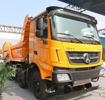 시노트럭 차시 베이벤 V3 중형 트럭 320HP 8X4 5.6 미터 자율 덤핑 운송 트럭