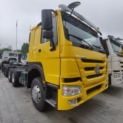 1000L 연료 탱크와 공기 서스펜션 운전자 좌석과 함께 ECE 인증 6X4 무거운 트랙터