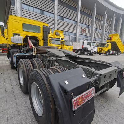 1000L 연료 탱크와 공기 서스펜션 운전자 좌석과 함께 ECE 인증 6X4 무거운 트랙터