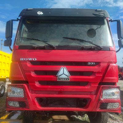 시노트럭 차시 371HP 수압 스티어링 산업용 덤프 트럭 DOT 인증
