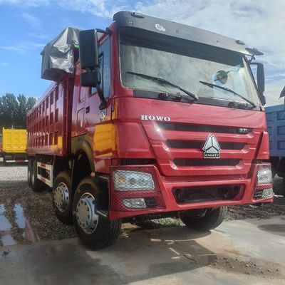 시노트럭 차시 371HP 수압 스티어링 산업용 덤프 트럭 DOT 인증