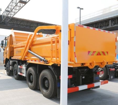 시노트럭 8X4 트럭 320마력 수압 스티어링 타이어 및 시노트럭 차시