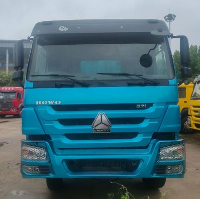 경제적인 연료 소비 HOWO 371HP 수압 스티어링을 가진 운송 덤프 트럭
