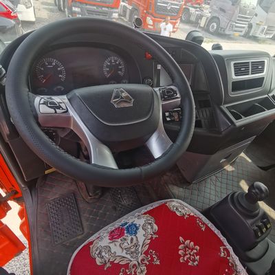 사용 된 480HP ZZ4257N3247E1H 티퍼 트레일러 600L 연료 탱크와 함께 트럭